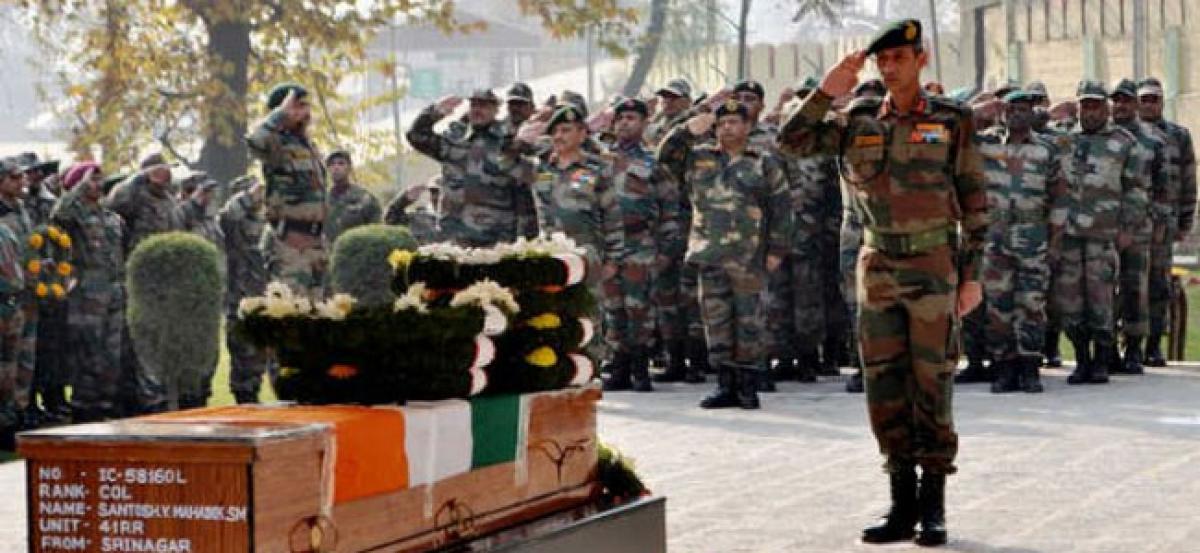 Kupwara encounter:Army pays tribute to martyred jawans