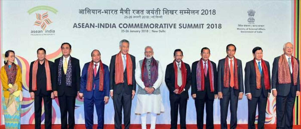 ASEAN & India: Shared values, common destiny