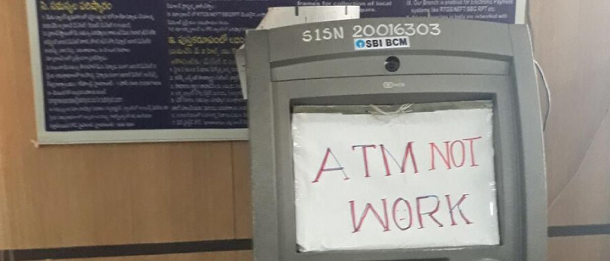 No cash in ATMs; villagers left in deep agony