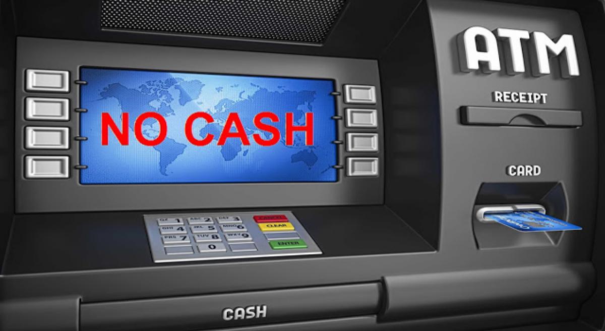 ATMs go out of cash in Guntur