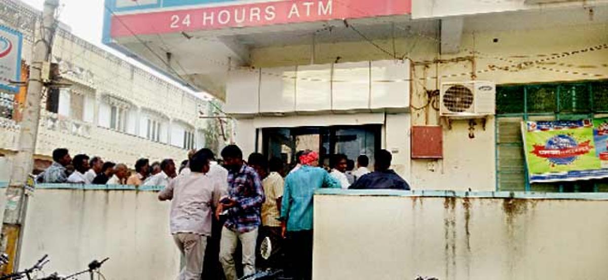 Bank ATMs run out of cash, take customers for a ride
