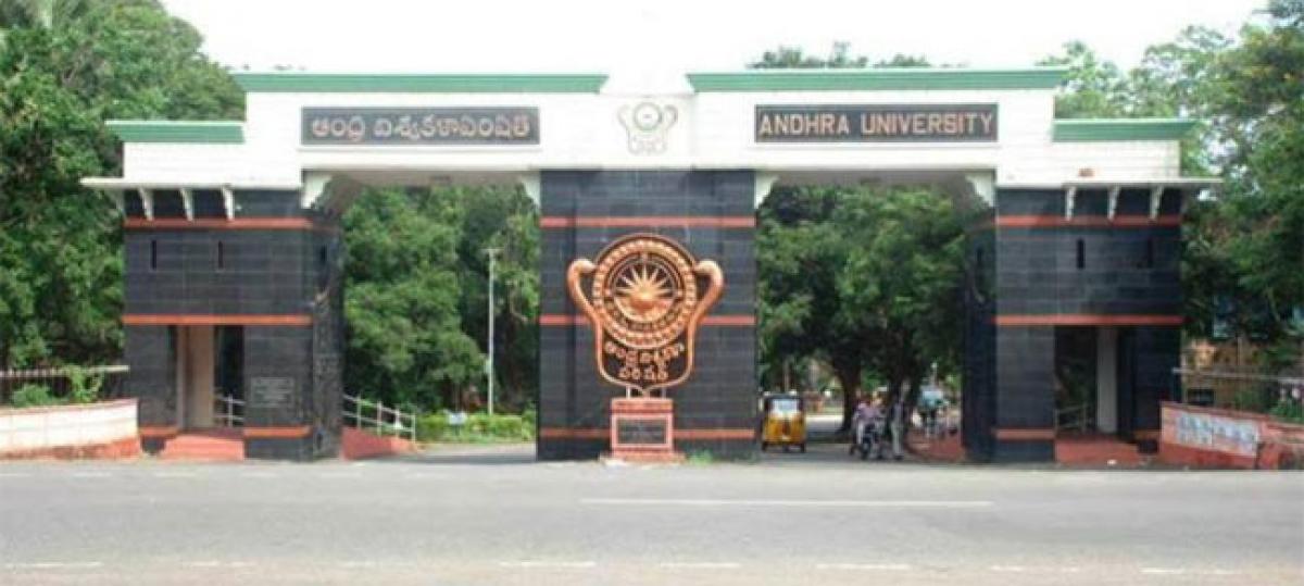 Controversies denting Andhra University image