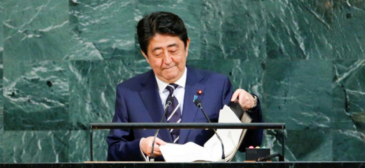 Japans Abe expected to announce snap poll amid worries over North Korea crisis