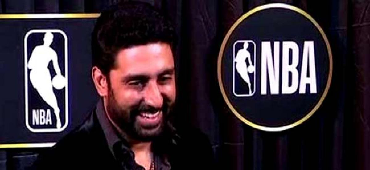 Abhishek Bachchan shows what `happiness` means to him