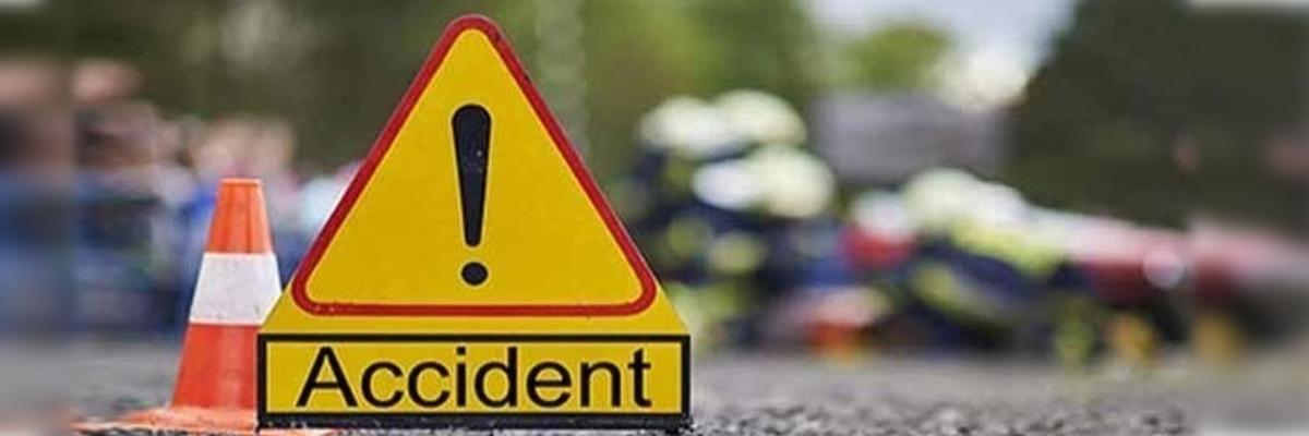 Two died in a bus accident in Sanath nagar PS limits