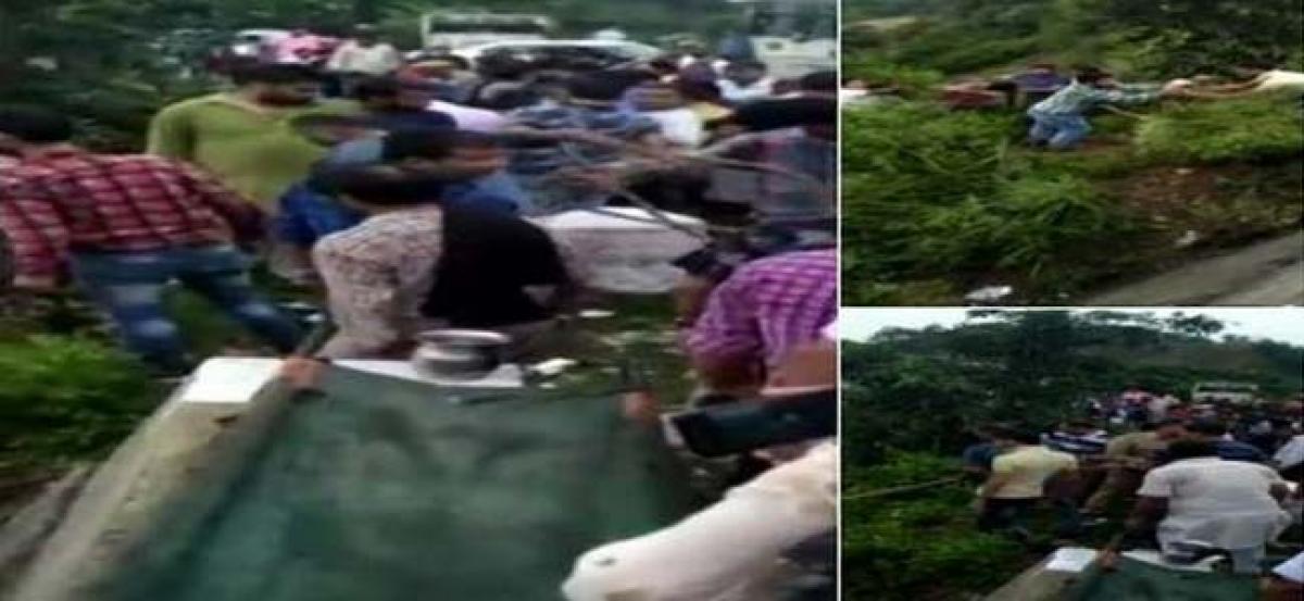 Himachal Pradesh: 3 die after bus fell into gorge