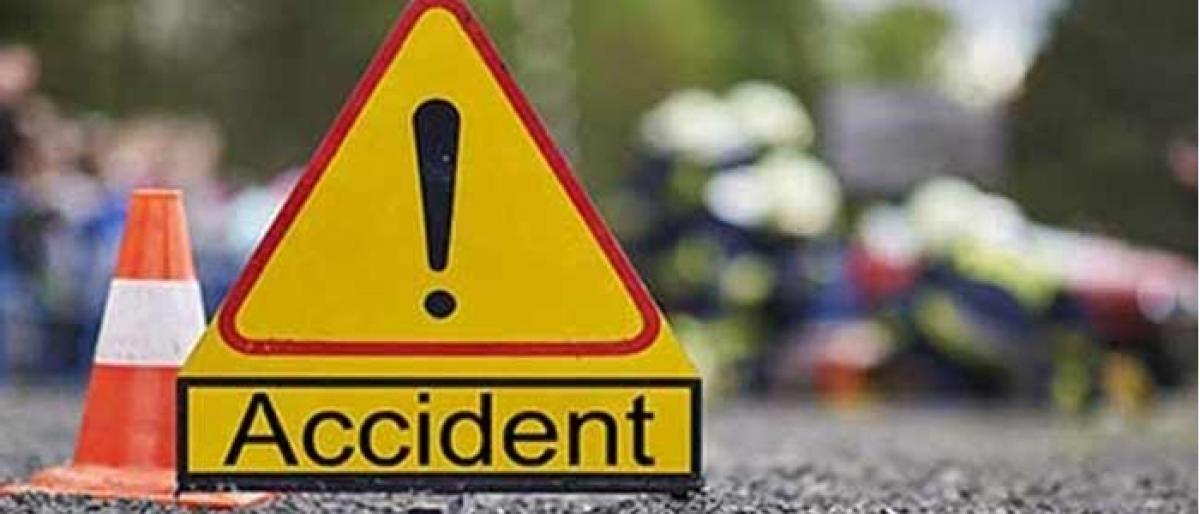 3 Killed after two-wheeler collides with car in Hyderabad