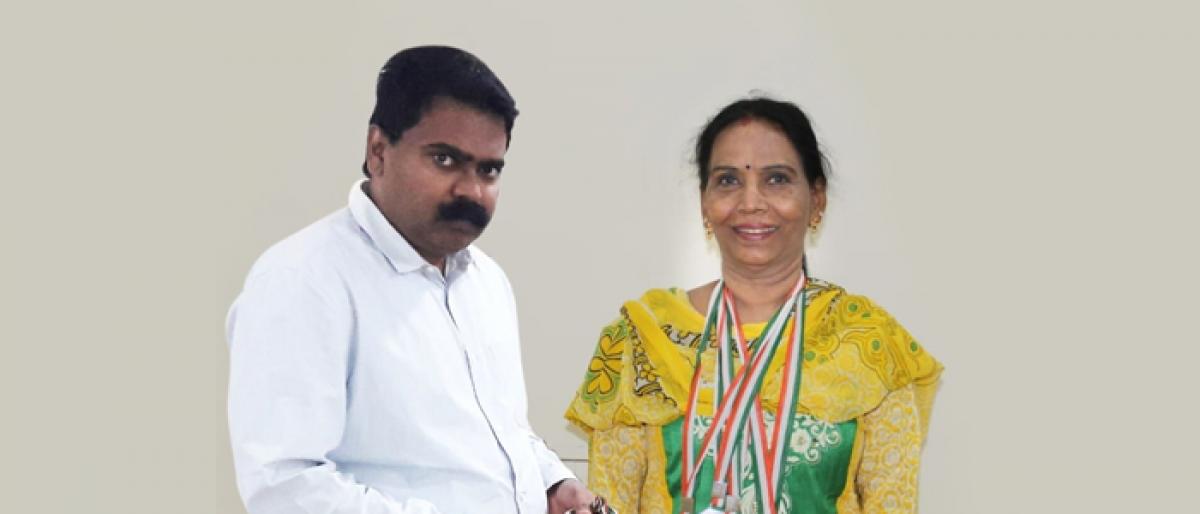 Vijayasree excels in aquatics