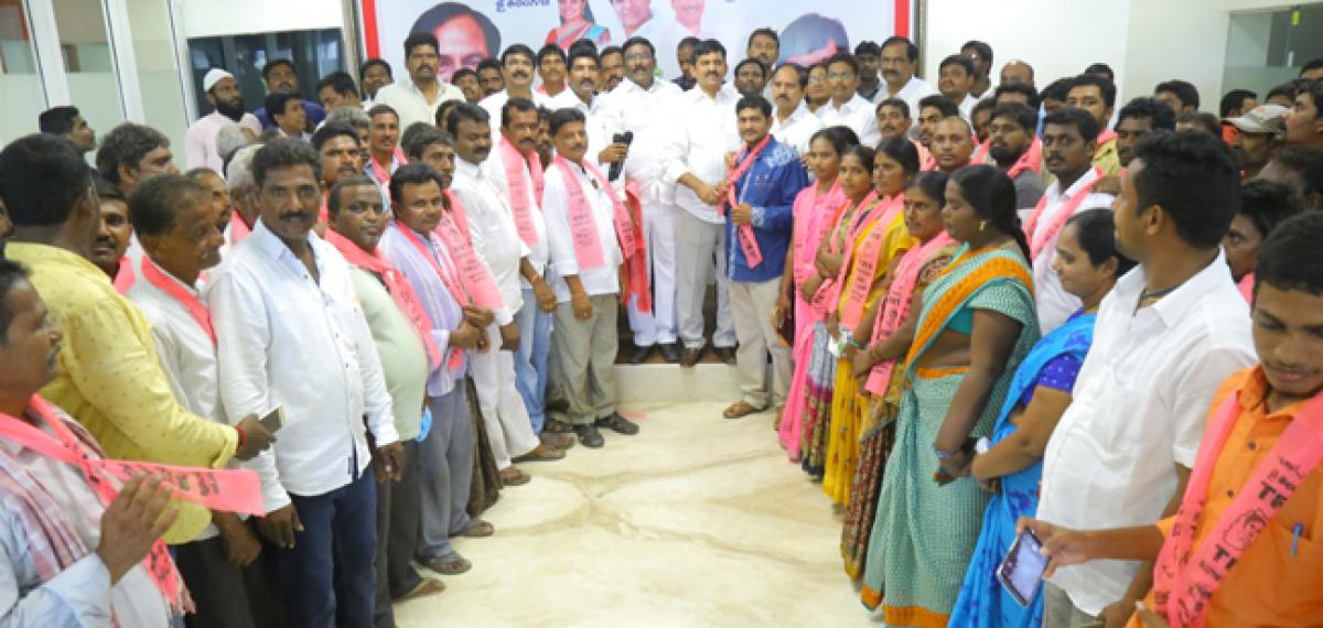 TRS determined to achieve Bangaru Telangana: Khammam MP