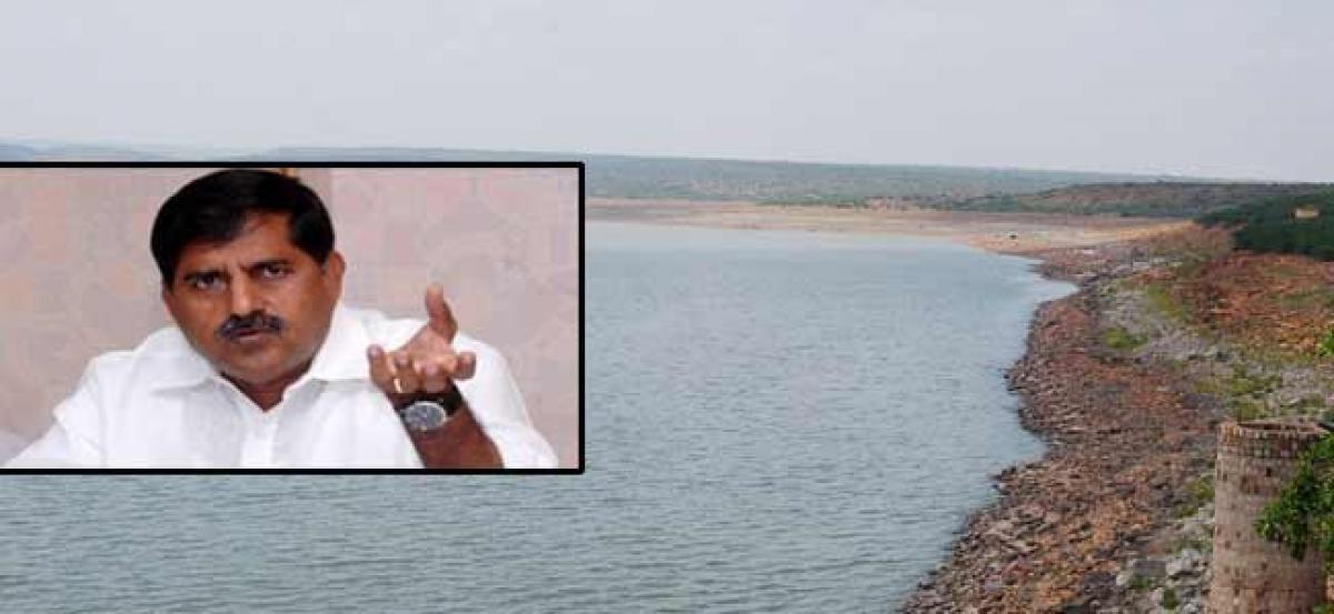 Minister released water from Mylavaram reservoir