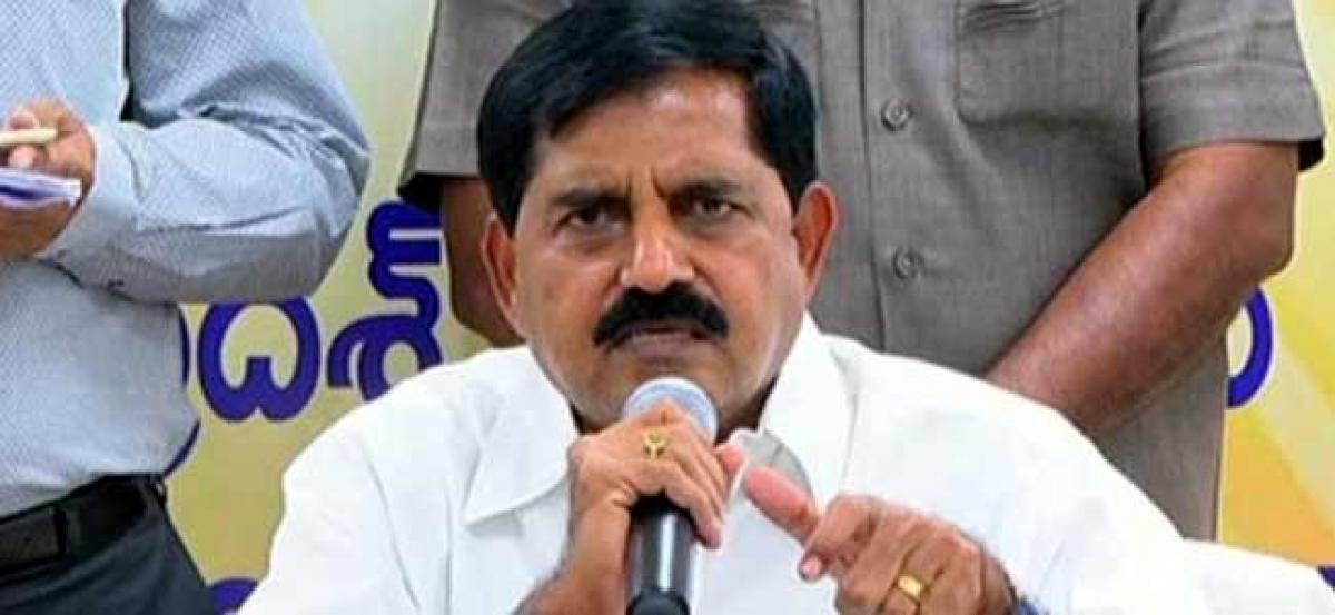 Adinarayana Reddy blames Jagan, terms attack as political stunt