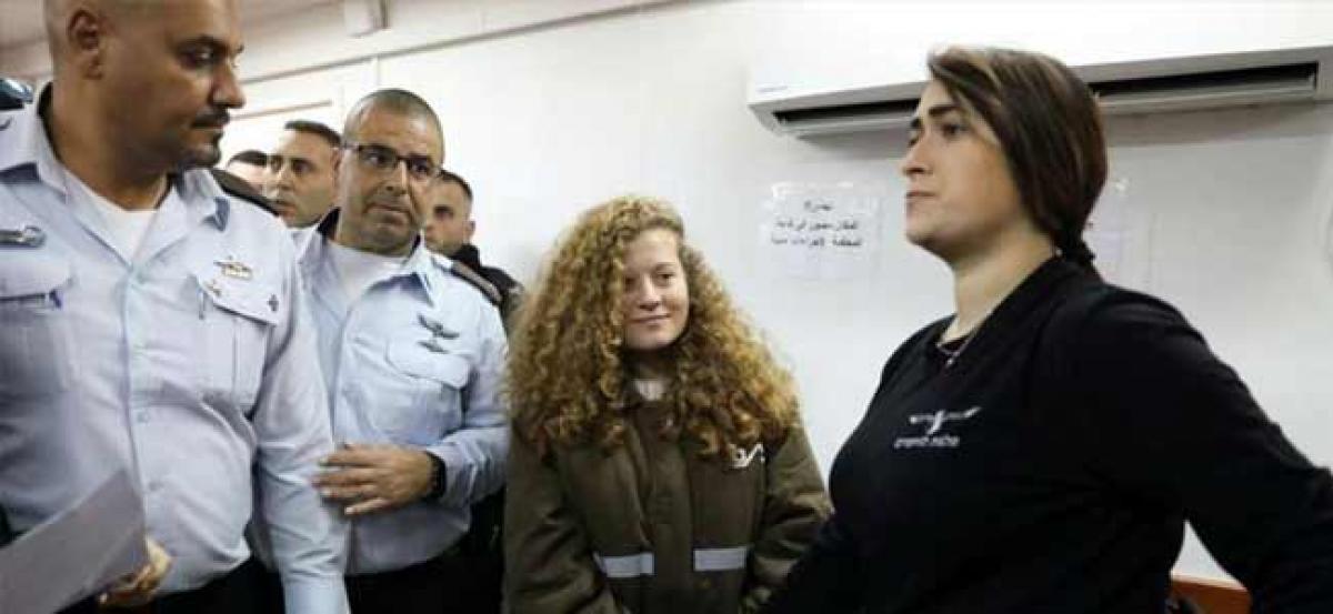 Israeli military court to try Ahed Tamimi, Palestinian teen protest icon, for slapping soldiers