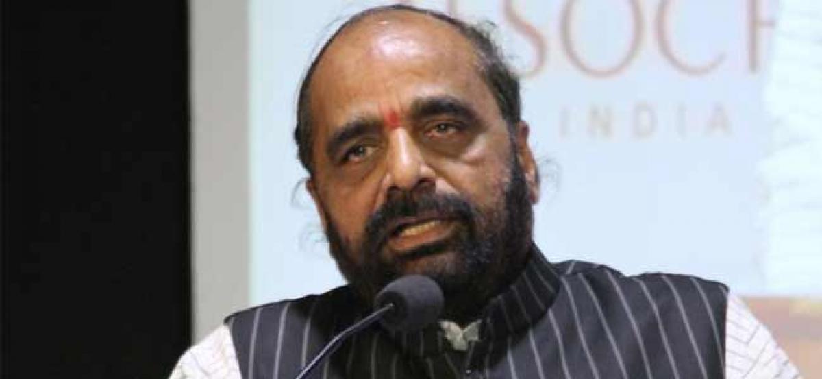 Union Minister Hansraj Ahir to visit city Gaushala