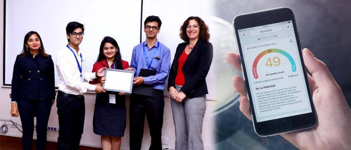 Indian students develop app to measure Delhi air quality