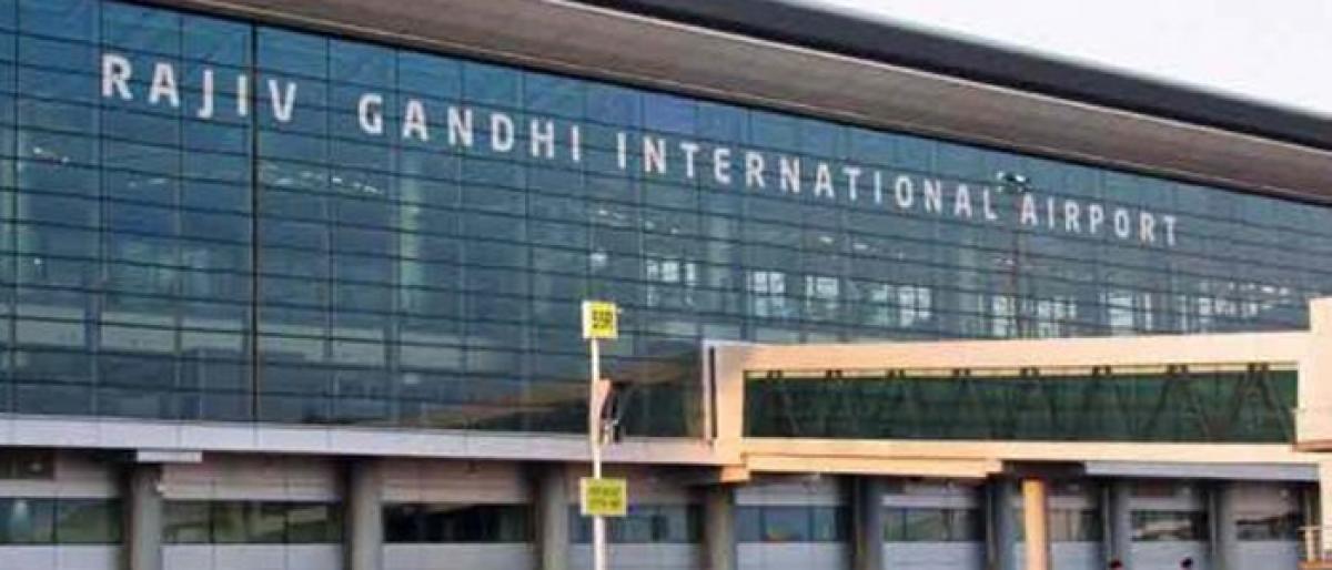 Tension prevailed at Shamshabad Airport when bullets found from the passenger
