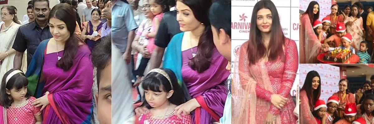Aishwarya Rai Bachchan Keeps the True Christmas Spirit Alive
