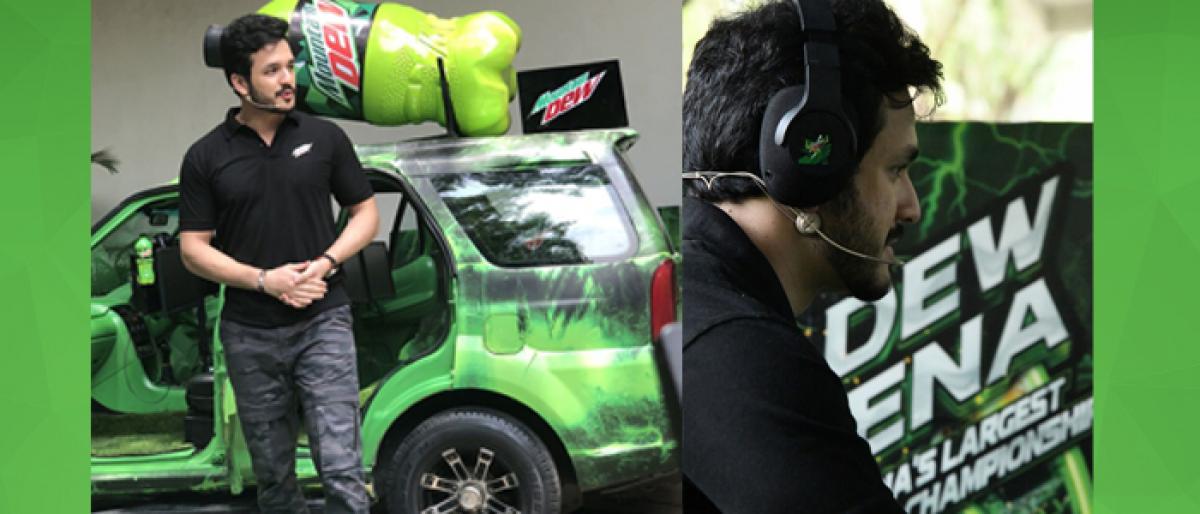 Dew Arena gaming truck reaches Hyd