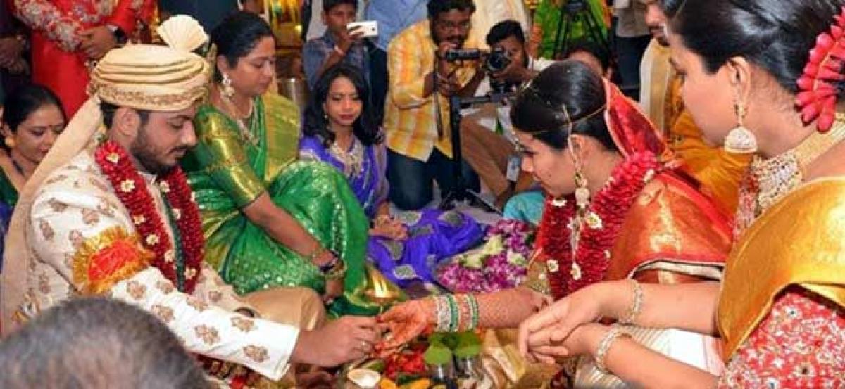 AP Leaders & Film Stars Skips Akhila Priya Marriage