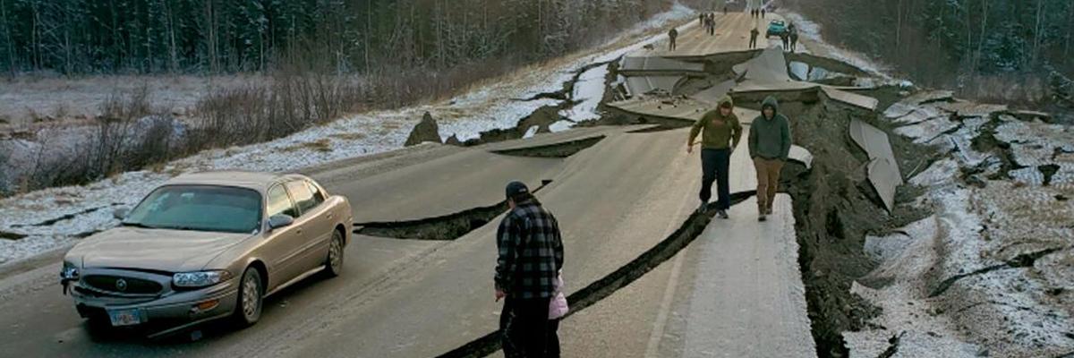 Alaska hit by over 230 aftershocks after massive temblor