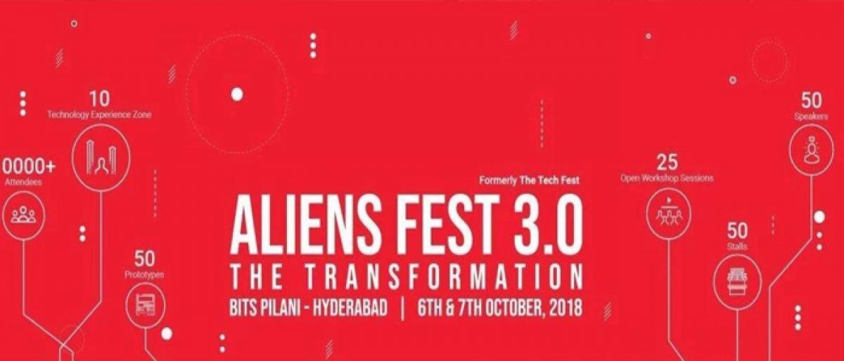 AliensFest to be held at BITS Pilani, Hyderabad