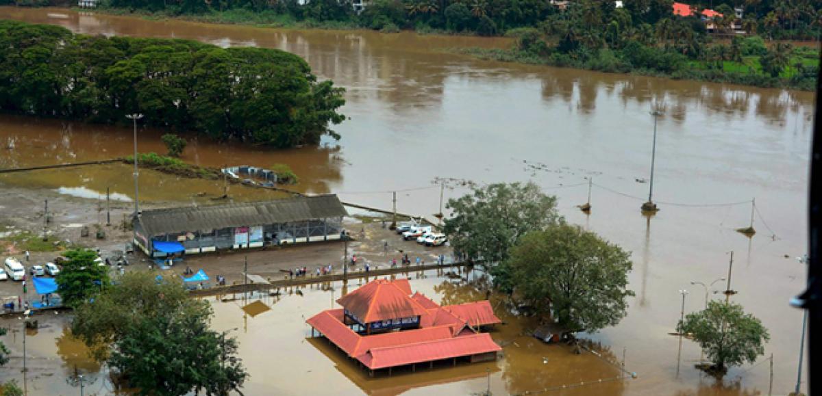 Centre announces 100-cr relief for flood-hit Kerala