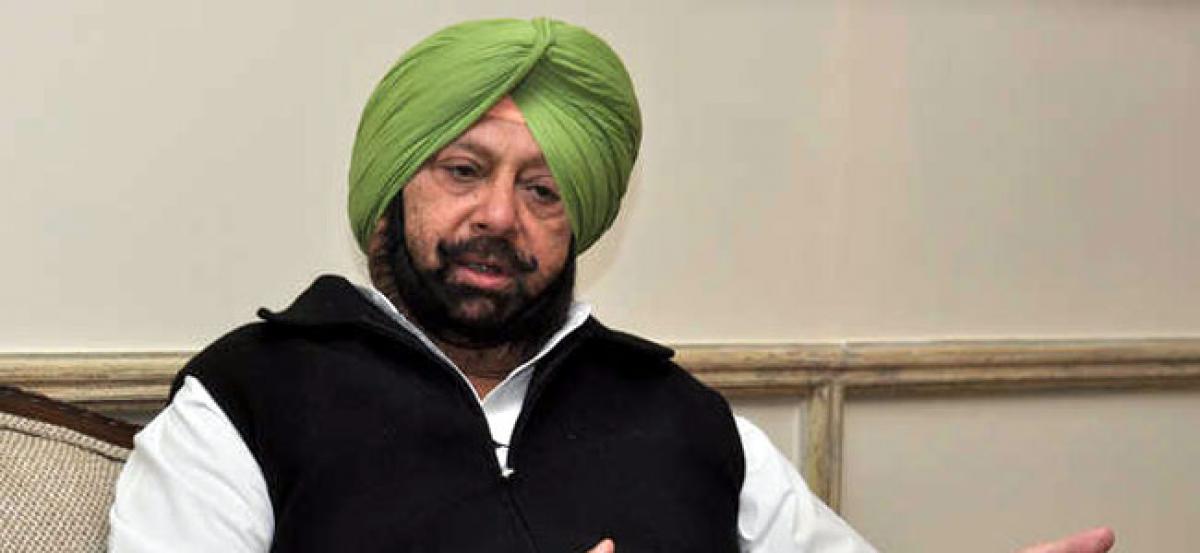 Punjab CM seeks incentive for farmers to prevent stubble burning