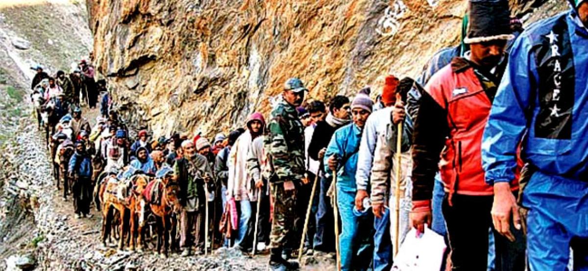 Fresh batch of pilgrims leave for Amarnath yatra