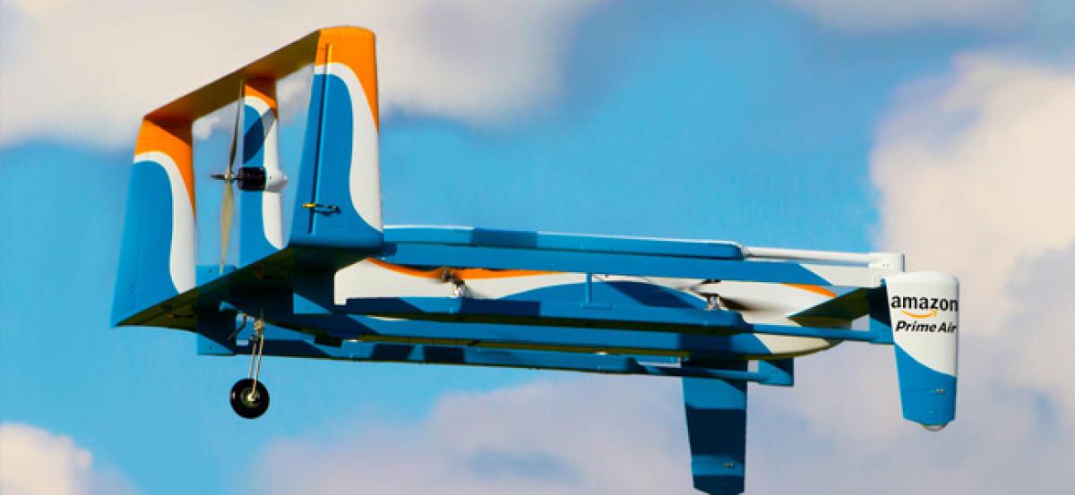 Amazon patents hijack-proof delivery drones