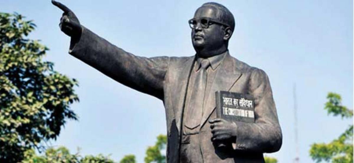 In Gujarat, Dalit members cleanse Ambedkar statue after tributes by Maneka, BJP leaders