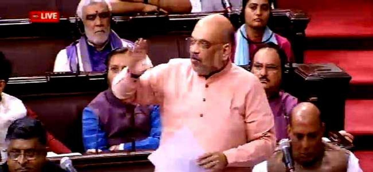 Amit Shah says Congress doesnt have the courage to identify the illegal migrants in Assam