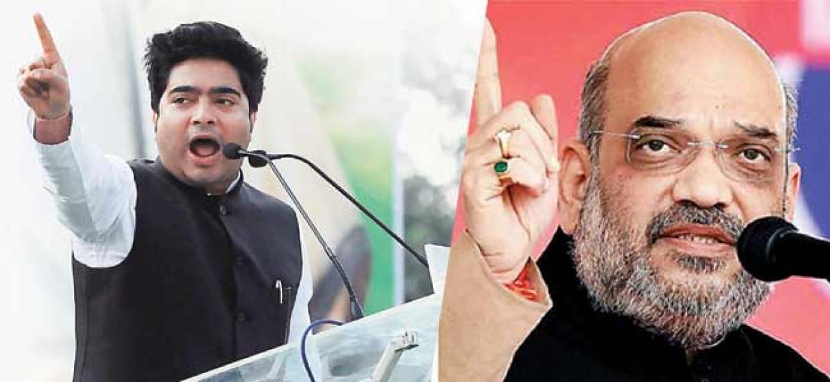 Mamatas nephew TMC MP Abhishek Banerjee files defamation suit against Amit Shah