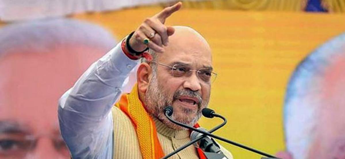 Amit Shah asks party leaders, cadre to turn aggressive