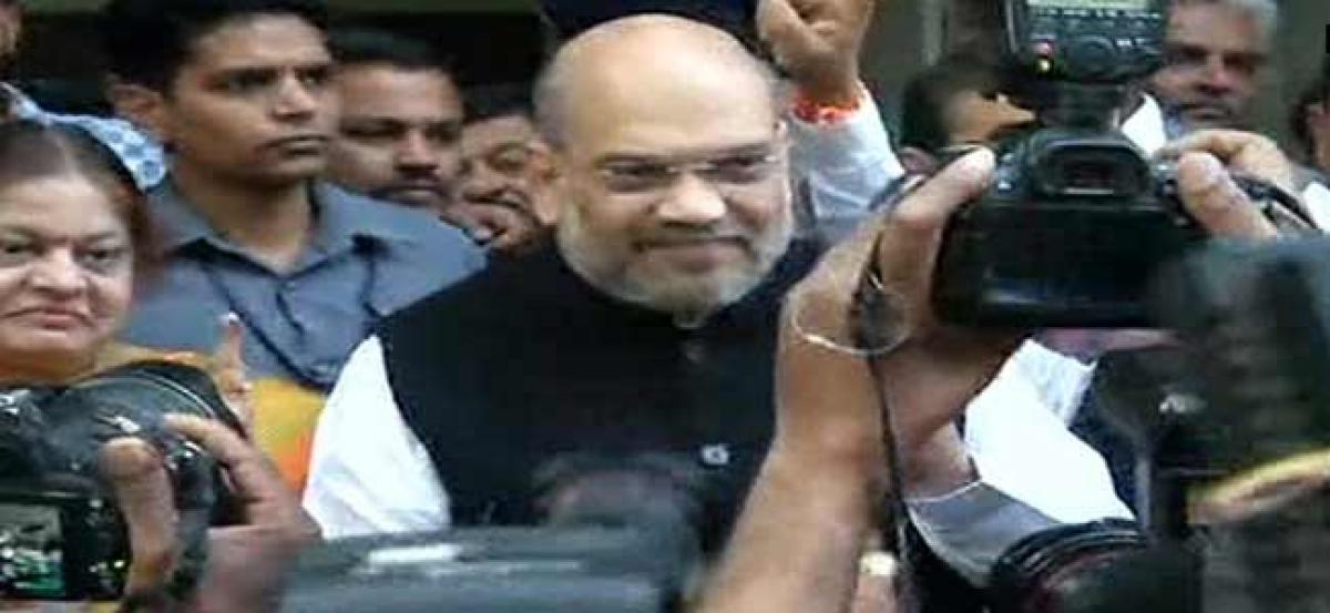 Gujarat polls: Amit Shah appeals voters to participate in celebration of democracy