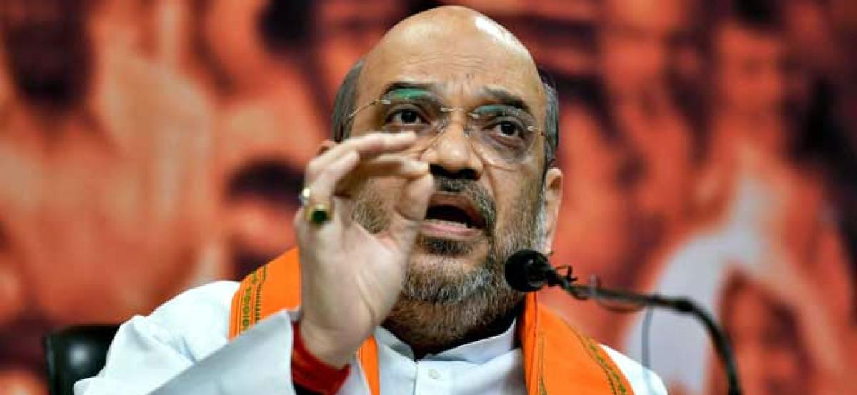 BJP leaders discuss Amit Shahs visit on July 13