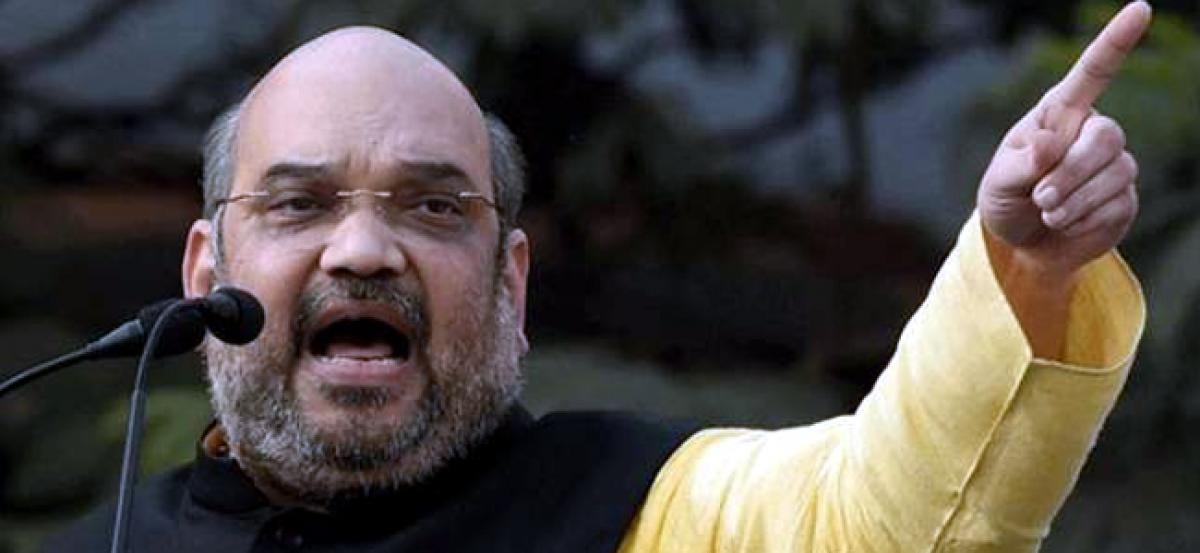 Amit Shah slams Rahul Gandhi for defending dynastic politics