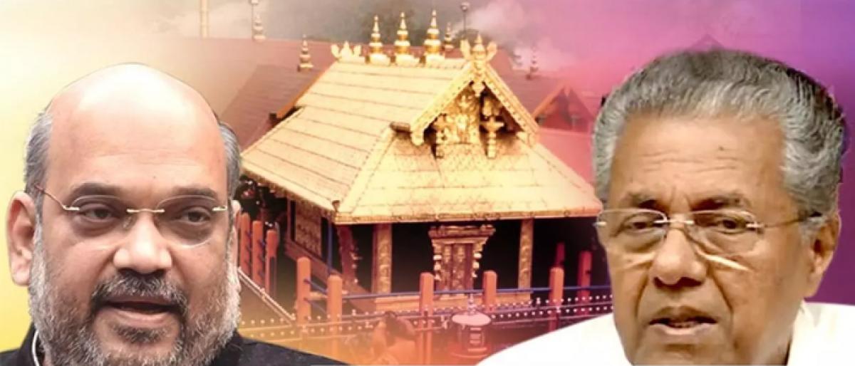 Kerala govts handling of Sabarimala issue disappointing: Amit Shah
