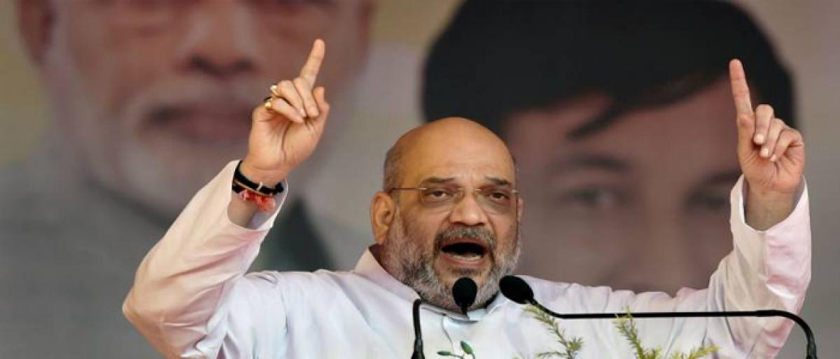 Shah to take on TRS, MIM, Mahakutami