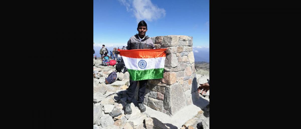 Telangana mountaineer conquers Mt Kosciuszko in Australia