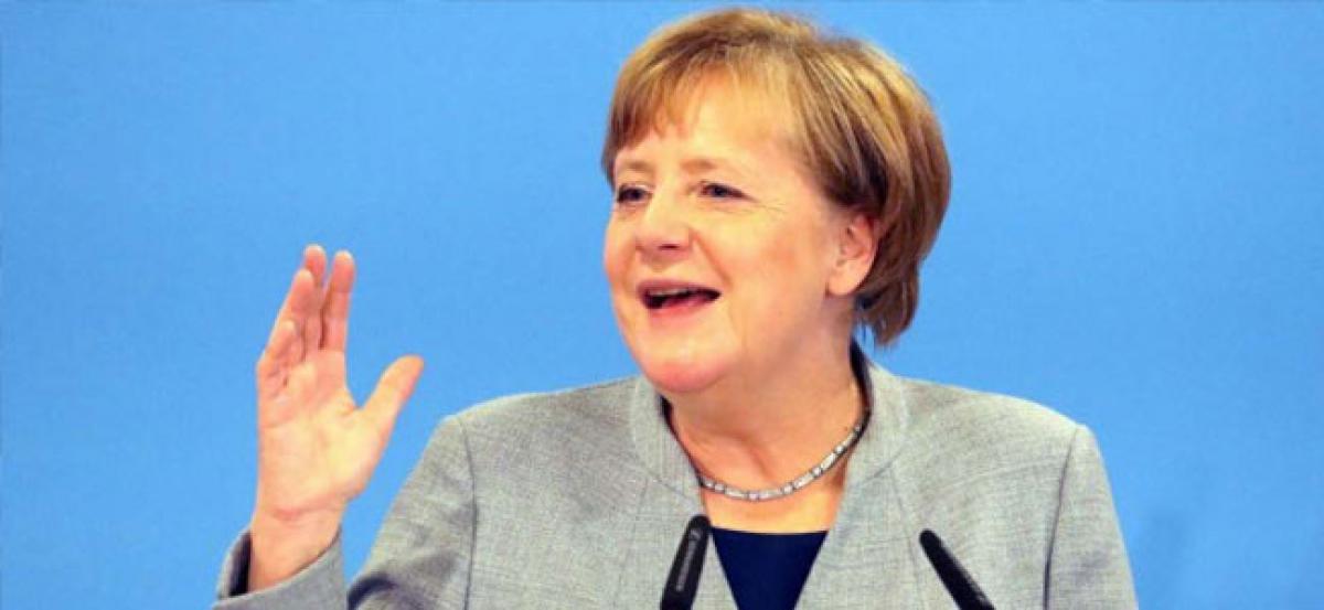Angela Merkel welcomes Trumps invitation to Putin to meet in US