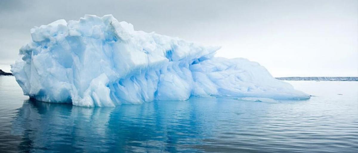 Antarctic ice melts but there is no trace of water