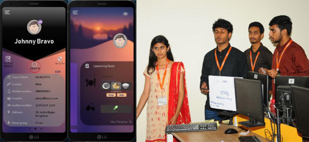 MVJ College of Engineering students develop an app to meet your basic life necessities