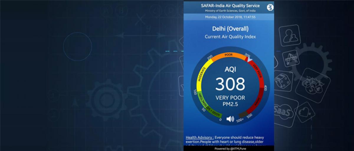 Netizens bombard social media as Delhi chokes