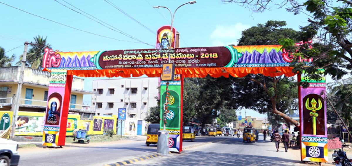 Srikalahasti gears up for Sivaratri Brahmotsavams