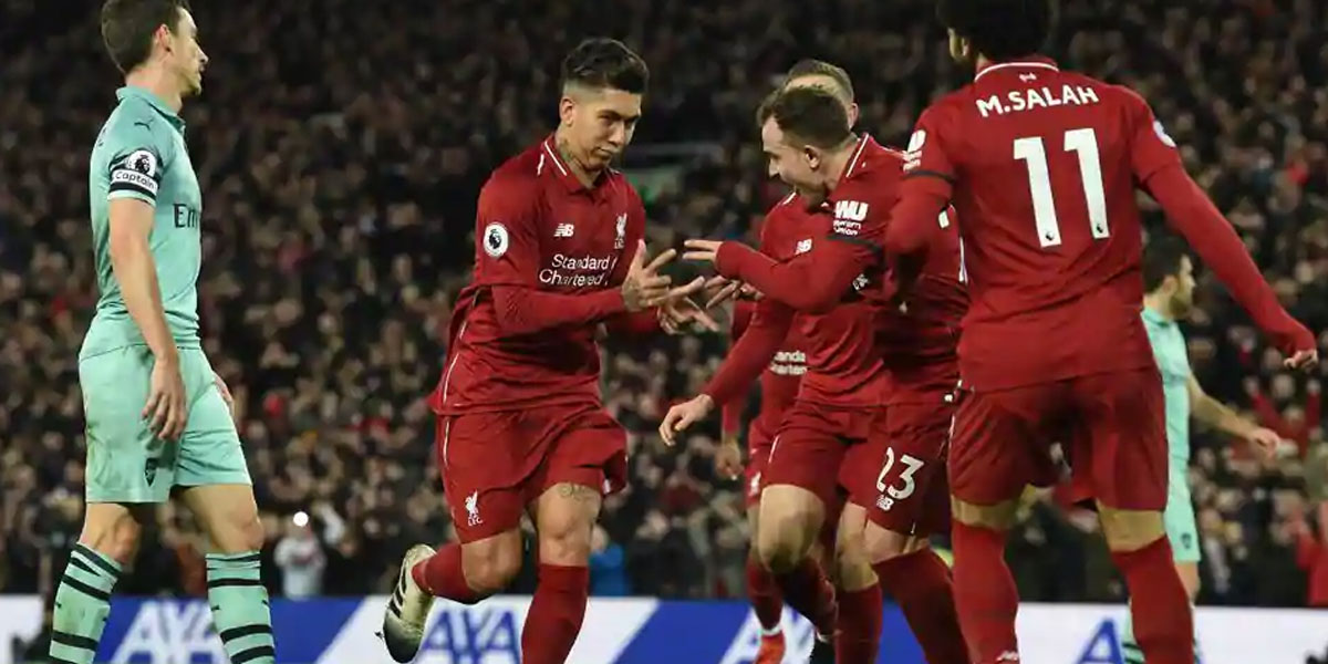 Premier League: Five-star Liverpool thrash Arsenal, Spurs stunned by Wolves