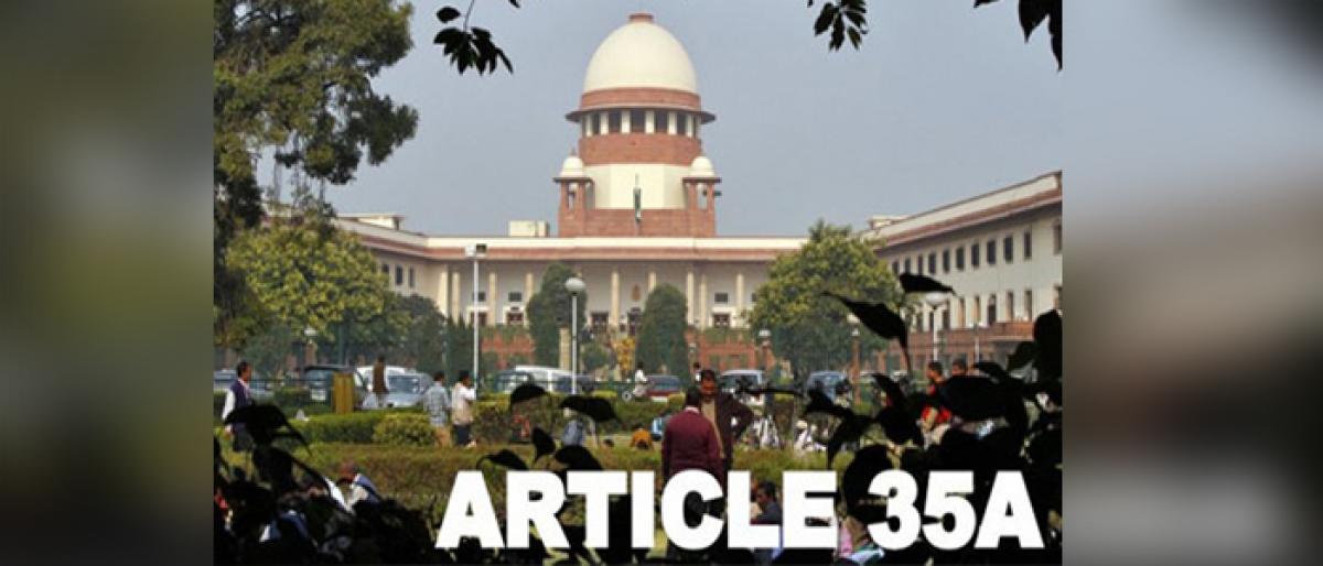 ‘Article 35-A furthers two-nation theory’