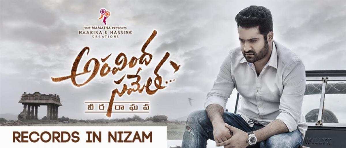 Aravinda Sametha Veera Raghava Creates a Record in Nizam