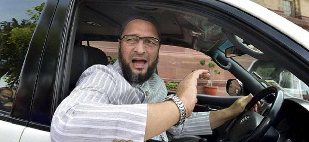 Petition filed against Owaisi over communal statements