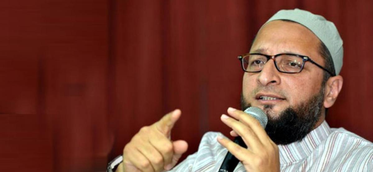 Owaisi asks CM Yogi to clean minds of his ministers