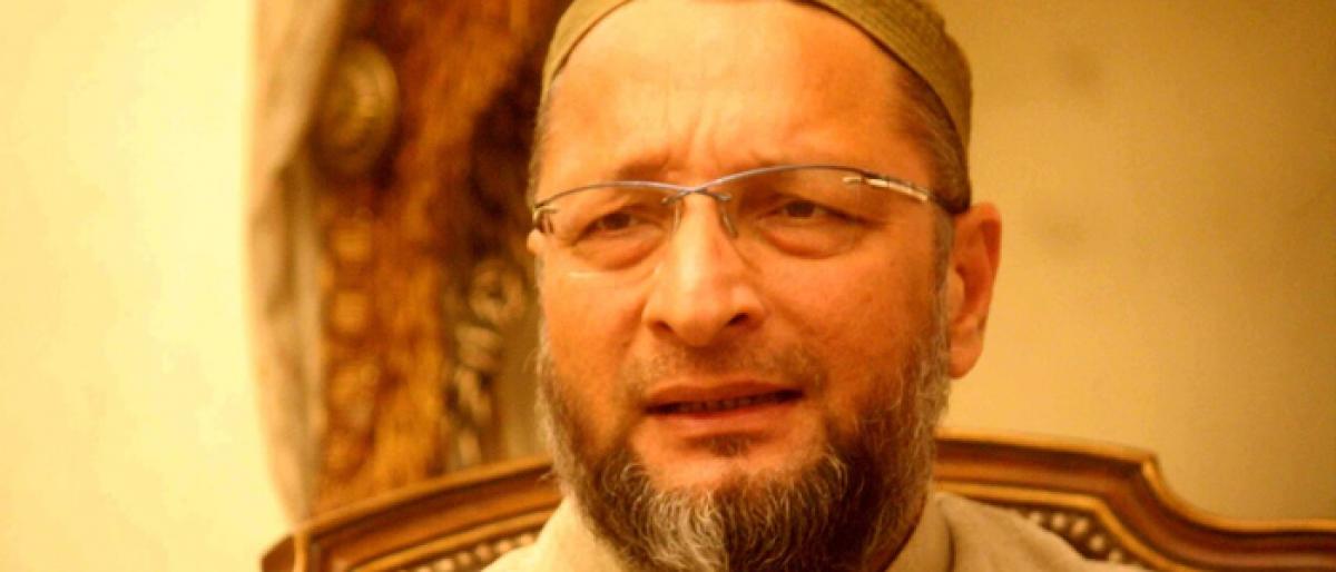BJP trying to convert India into RSS Raj: Owaisi