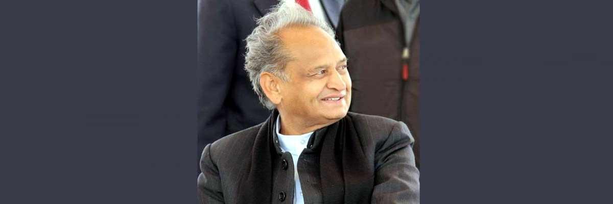 Gehlot assumes charge as Rajasthan CM
